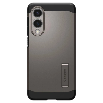 Samsung Galaxy S25 Edge Spigen Tough Armor Mag Case Grau-Schwarz