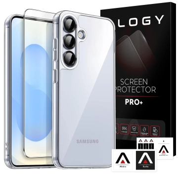 Hülle für Apple iPhone 16 Pro Max Alogy Anti-Shock Hybrid Case für MagSafe Transparent