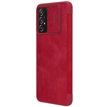 Nillkin Qin Lederholster für Samsung Galaxy A73 rot