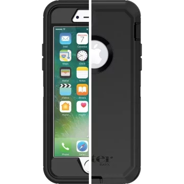 Otterbox Defender - Schutzhülle mit Clip für iPhone SE 2 / 3G, iPhone 7/8 (schwarz)
