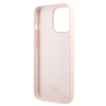 Etui Karl Lagerfeld KLHCP13LSLKHLP für iPhone 13 Pro / 13 6,1" Hardcase Silikon Karl`s Head