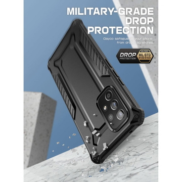 Etui Supcase Clayco Xenon für Samsung Galaxy A53 5G Schwarz