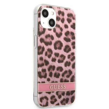 Schätze GUHCP13SHSLEOP iPhone 13 mini 5,4 "rosa / rosa Hardcase Leopard