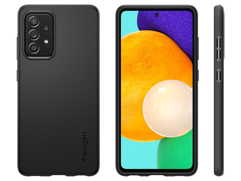Spigen Thin Fit Hülle für Samsung Galaxy A52s / A52 LTE / 5G Schwarz
