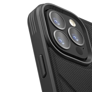UNIQ-Hülle Transforma iPhone 13 Pro / 13 6.1 "schwarz / ebenholzschwarz MagSafe