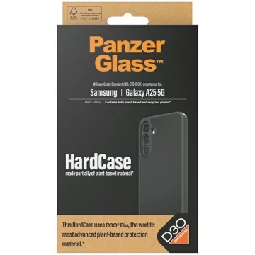 Hülle für Samsung Galaxy A25 5G PanzerGlass HardCase D3O Schutzhülle Schwarz