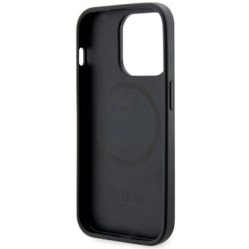 Etui Guess GUHMP14XP4RPSK für iPhone 14 Pro Max 6,7" Hardcase 4G bedruckte Streifen MagSafe