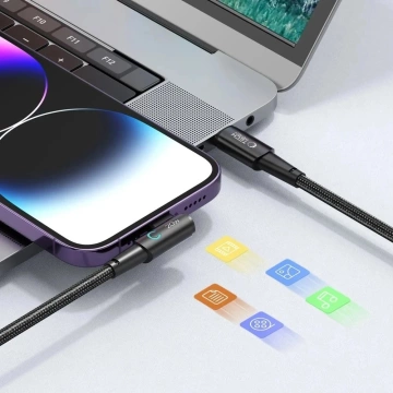 UltraBoost Max USB 4.0 8k 40 Gbit/s Typ-C-Kabel PD240W 150 cm Grau