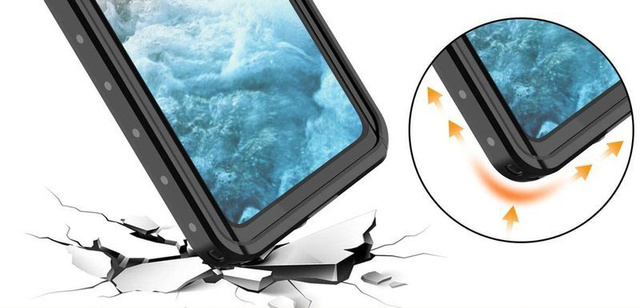 Etui Alogy Pancerne 360 wodoodporne wodoszczelne Waterproof IP68 do Galaxy S20