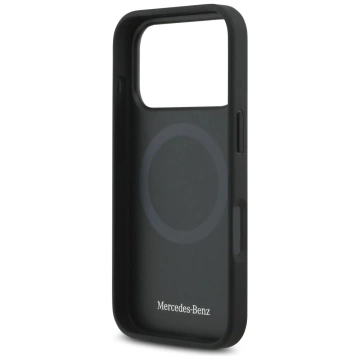 Etui do iPhone 17 Pro Mercedes-Benz Smooth Leather MagSafe Black