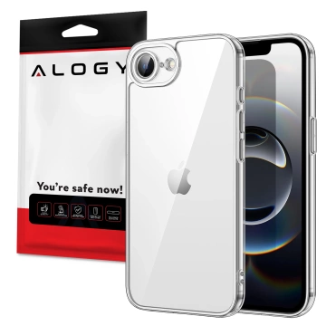 Hülle für Apple iPhone 16 Pro Max Alogy Anti-Shock Hybrid Case für MagSafe Transparent
