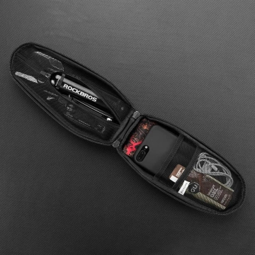 Rockbros B60 Wasserdichte Fahrradtasche für Rahmen oder unter dem Sattel