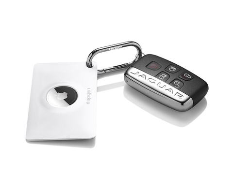 Hülle Schlüsselanhänger Spigen AirFit Card für Apple Airtag Weiß