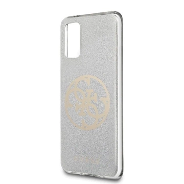 Etui Guess GUHCS67PCUGLLG für Galaxy S20 Plus G985 Hartschale Glitter 4G Circle Logo