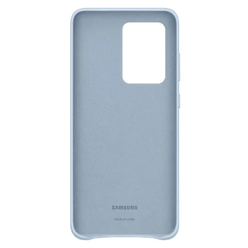 Etui Samsung EF-VG988LL für Samsung Galaxy S20 Ultra G988 niebieski/sky blue Leather Cover