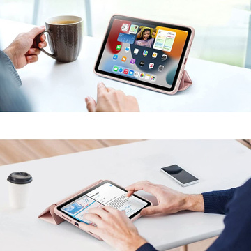 Etui ESR Rebound Hybrid für Apple iPad Mini 6 2021 Frosted Pink