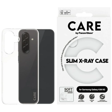 Hülle für Samsung Galaxy A36 5G CARE von PanzerGlass Fashion X-Ray Transparent