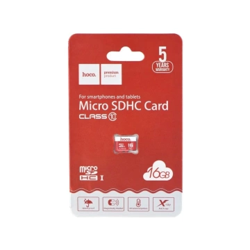 HOCO MicroSD-Speicherkarte, 16 GB, Klasse 10, schnelles Lesen, 85 MB/s