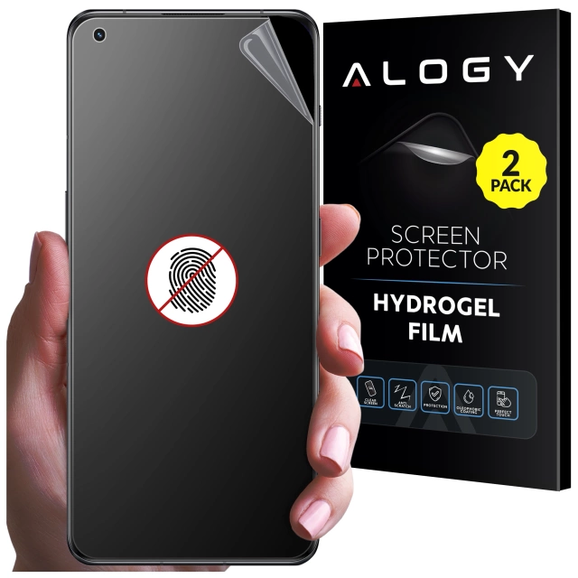 2x Folia "MATOWA" do OnePlus 11 Hydrożelowa Alogy HydroSkin Matte Pro™ na ekran do etui "BEZ ODCISKU PALCÓW"