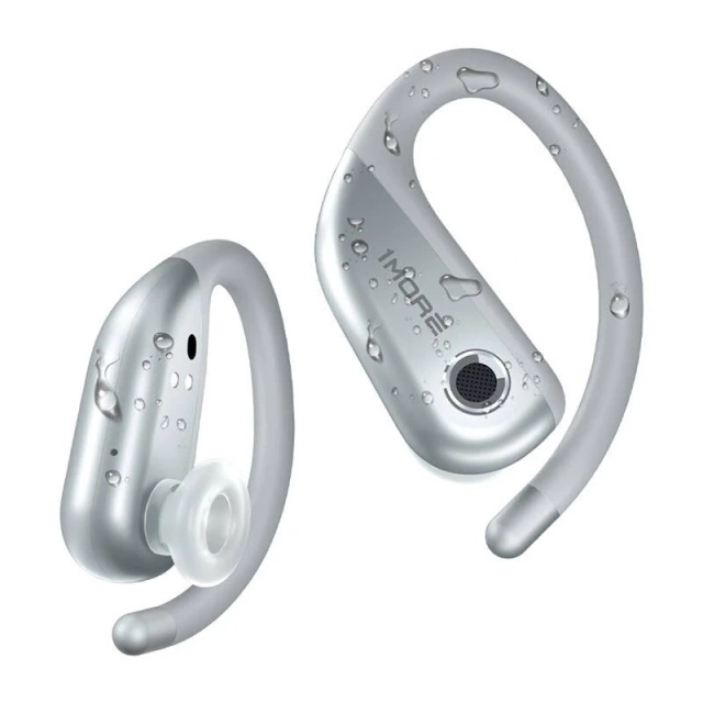 Słuchawki bezprzewodowe 1MORE FIT OPEN (srebrne)