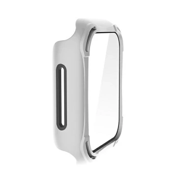 Etui ochronne UNIQ Torres do Apple Watch Series 4/5/6/SE 40mm biały/dove white