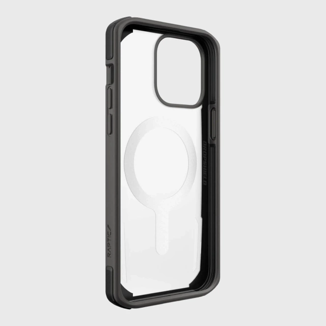 Raptic Secure Case etui iPhone 14 Pro Max z MagSafe pancerny pokrowiec czarny