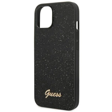 Etui Guess GUHCP14MHGGSHK für Apple iPhone 14 Plus 6,7" Czarny/Black Hard Case Glitter Script