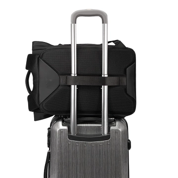 Bange wasserdichter Rucksack für 15,6-Zoll-Laptop, Stadtreisender, 45 x 30 x 16 cm, für Arbeit, Flugzeug, Herren, Damen, mit USB-Anschluss Schwarz