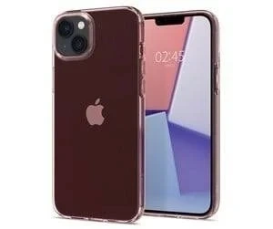 Etui für iPhone 14 Spigen Liquid Crystal Flex Rose Crystal