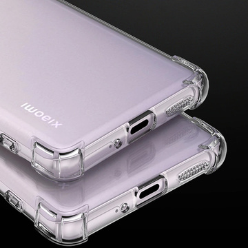 ShockProof Alogy Silicone Armor Case für Xiaomi 12 5G Transparent