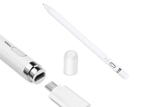 WiWU Picasso Active Stylus für iPad Pro / Air / Mini Bildschirme, weiß