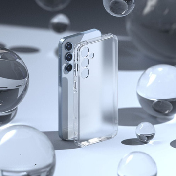 Hülle für Samsung Galaxy A35 5G Case Cover Ringke Fusion Matte Clear Frosted Transparent Back Glass