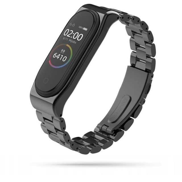 Edelstahl xiaomi mi band 3/4 schwarz