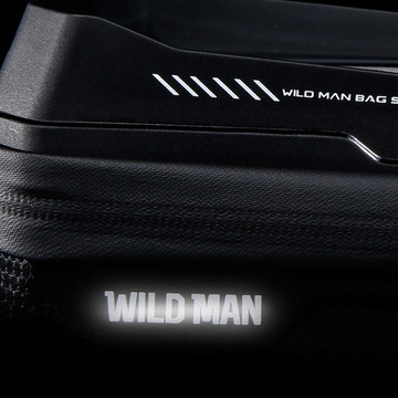 Beuteltasche Wasserdichte Fahrradtasche Wildman XT3X Fahrrad-Handyhalter 6,8 Zoll für Lenker 0,5 l Schwarz
