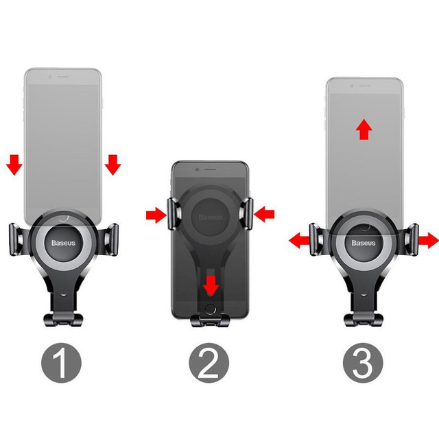 Uchwyt samochodowy Holder grawitacyjny Baseus Osculum do telefonu na deskę kokpit