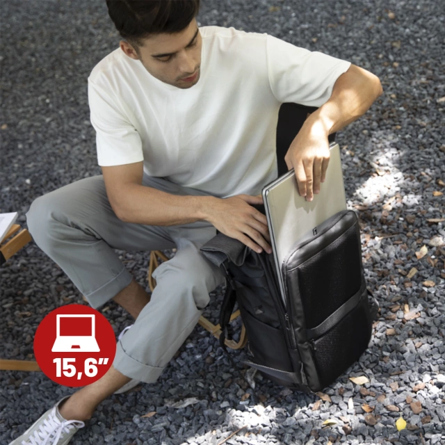 Plecak Fotograficzny na Aparat i Sprzęt Mark Ryden, Wodoodporny, Pojemny 30L, Odporny na Uderzenia EVA, Z Przegrodami na Akcesoria i Laptopa 15.6" (48×27×19 cm) – Czarny