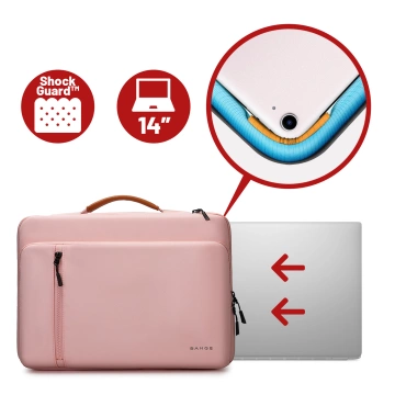 Bange wasserdichter Rucksack für 15,6-Zoll-Laptop, Stadtreisender, 45 x 30 x 16 cm, für Arbeit, Flugzeug, Herren, Damen, mit USB-Anschluss Schwarz