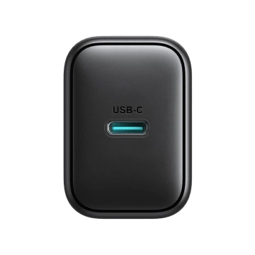 Joyroom USB-C 25W SFC / PPS / PD Netzwerkladegerät - Schwarzes USB-C / USB-C-Kabel 1 m