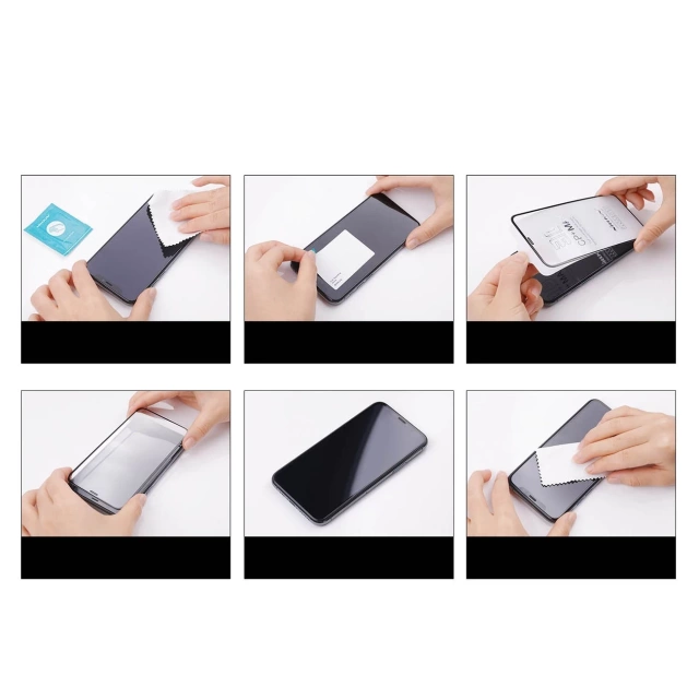 Nillkin CP+PRO ultracienkie szkło hartowane na cały ekran z ramką 0,2 mm 9H Samsung Galaxy S22 czarny