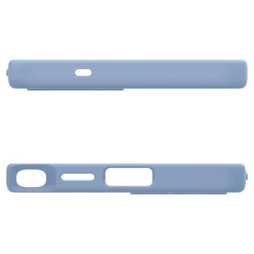 Etui für Samsung Galaxy S25 Ultra Saphirblau Spigen Silicone Fit Mag MagSafe