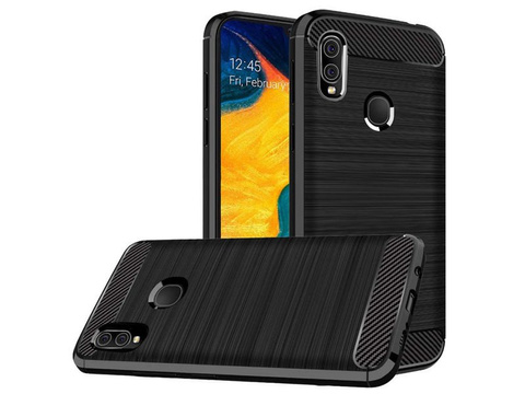 Alogy Rugged Armor Hülle für das Samsung Galaxy A30 / A20 / M10S schwarz