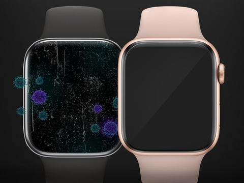 Folia antybakteryjna x3 Ringke Easy Flex für Apple Watch 4/5/6/SE 44mm