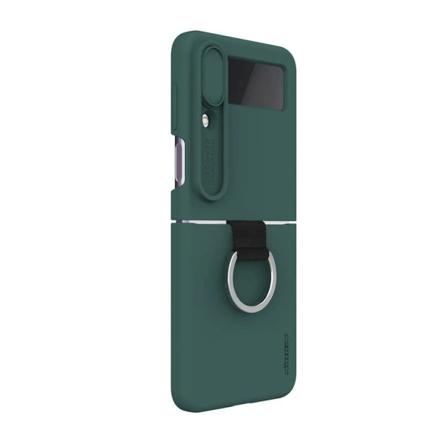 Schutzhülle für Samsung Galaxy Z Flip 4 5G Nillkin CamShield Silky green