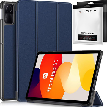 Hülle für Xiaomi Redmi Pad SE 2023 11" Smart Case Cover mit Klappe Gehäuse Case Cover Alogy Marineblau