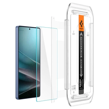 Panzerglas für Samsung Galaxy S25 Ultra Spigen Glas.TR EZ Fit HD 2er-Pack Klar