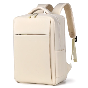 Alogy UrbanPack Pro™ Business-Rucksack für 15-16"-Laptops – Wasserdicht, stoßfest, mit Flaschenfach und Gepäckgurt – Beige