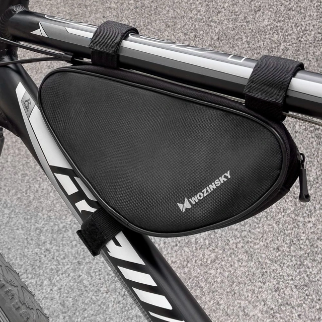 Wozinsky torba rowerowa na ramę roweru 1,5 l czarny (WBB11BK)