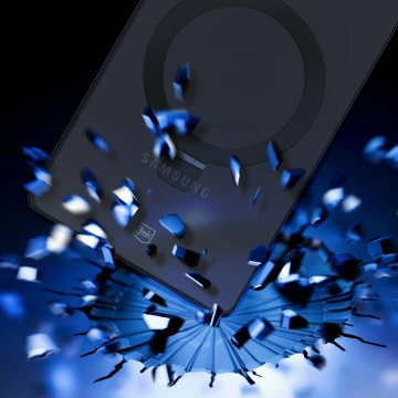 Etui do Samsung Galaxy S25 Ultra 3mk Smoke Case Mag&Stand MagSafe Black