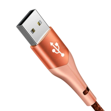 Mcdodo Magnificence CA-7962 LED USB zu USB-C Kabel, 1m (orange)
