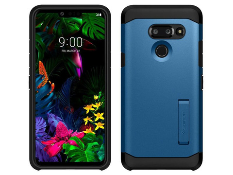 Etui Spigen Tough Armor LG G8 ThinQ Blau
